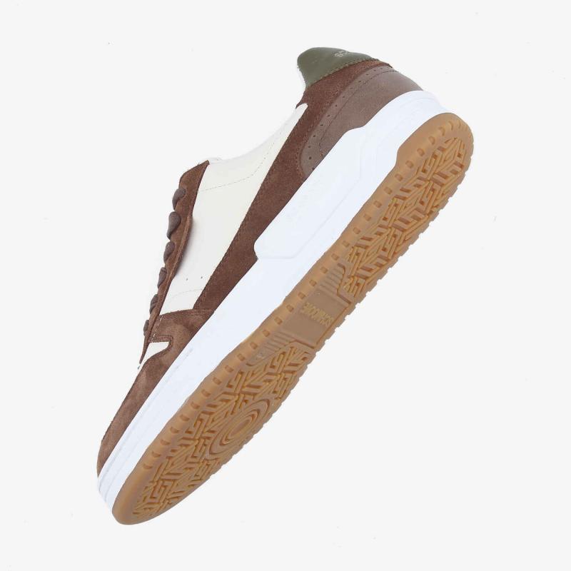 BROOKLYN PREPPY M - NAPPA/SUEDE - BEIGE/MARRON